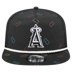 Los Angeles Angels New Era Gummy Golfer Trucker Adjustable Hat - MLB Hats