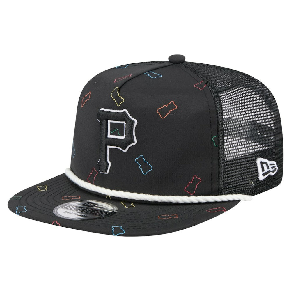 Pittsburgh Pirates New Era Gummy Golfer Trucker Snapback Hat - MLB Hats