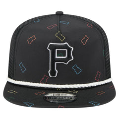 Pittsburgh Pirates New Era Gummy Golfer Trucker Snapback Hat - MLB Hats