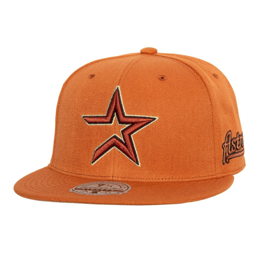 Houston Astros Mitchell & Ness Cooperstown Collection Fitted Hat - MLB Hats