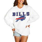 Buffalo Bills Gameday Couture Women's Big Goals Oversized Long Sleeve T-Shirt | NFL Near me