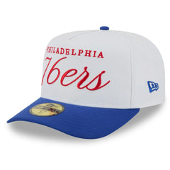 White/Royal Philadelphia 76ers 2025 NBA Draft A-Frame 59FIFTY Fitted Hat | NBA