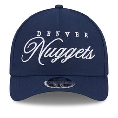 Navy Denver Nuggets 2025 NBA Draft M-Crown A-Frame 9FORTY Adjustable Hat sale | NBA