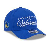 Royal Golden State Warriors 2025 NBA Draft M-Crown A-Frame 9FORTY Adjustable Hat sale | NBA