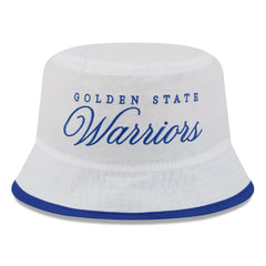 White/Royal Golden State Warriors 2025 NBA Draft Nylon Bucket Hat sale | NBA