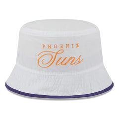 White/Purple Phoenix Suns 2025 NBA Draft Nylon Bucket Hat | NBA