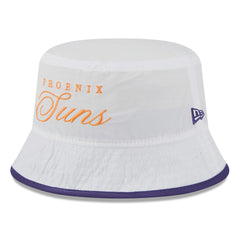White/Purple Phoenix Suns 2025 NBA Draft Nylon Bucket Hat | NBA