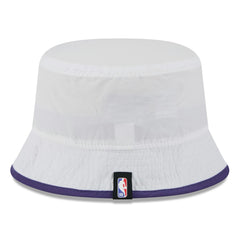 White/Purple Phoenix Suns 2025 NBA Draft Nylon Bucket Hat | NBA