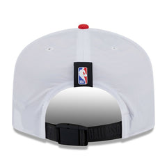 White/Red Atlanta Hawks 2025 NBA Draft On-Stage Nylon 19TWENTY Adjustable Hat | NBA