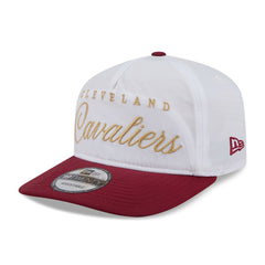 White/Wine Cleveland Cavaliers 2025 NBA Draft On-Stage Nylon 19TWENTY Adjustable Hat sale | NBA