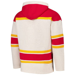 Calgary Flames '47 Rockaway Lacer Pullover Hoodie - NHL Hoodies
