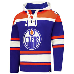 Edmonton Oilers '47 Superior Lacer Hoodie - NHL Hoodies