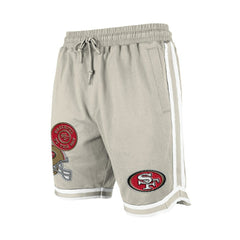 San Francisco 49ers Stone Multi Patch Shorts | NFL New