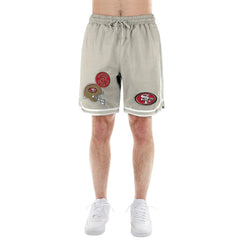 San Francisco 49ers Stone Multi Patch Shorts | NFL New