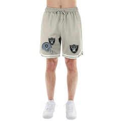 Las Vegas Raiders Stone Multi Patch Shorts | NFL Outlet