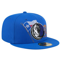 Blue Dallas Mavericks State Stitch 59FIFTY Fitted Hat sale | NBA