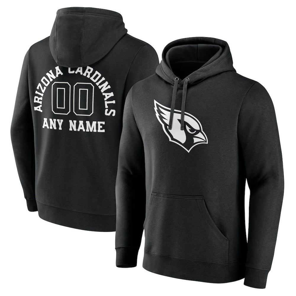 Arizona Cardinals Personalized Name & Number Pullover Hoodie | NFL New