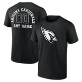 Arizona Cardinals Personalized Name & Number Monochrome T-Shirt | NFL Hot