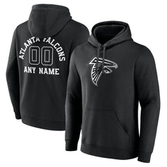 Atlanta Falcons Personalized Name & Number Pullover Hoodie | NFL Online