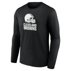 Cleveland Browns Personalized Name & Number Monochrome Long Sleeve T-Shirt | NFL Hot