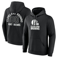 Cleveland Browns Personalized Name & Number Pullover Hoodie | NFL Discount