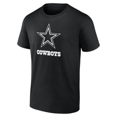 Dallas Cowboys Personalized Name & Number Monochrome T-Shirt | NFL Near me