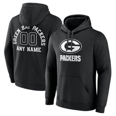 Green Bay Packers Personalized Name & Number Pullover Hoodie | NFL Sale