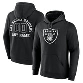 Las Vegas Raiders Personalized Name & Number Pullover Hoodie | NFL Outlet