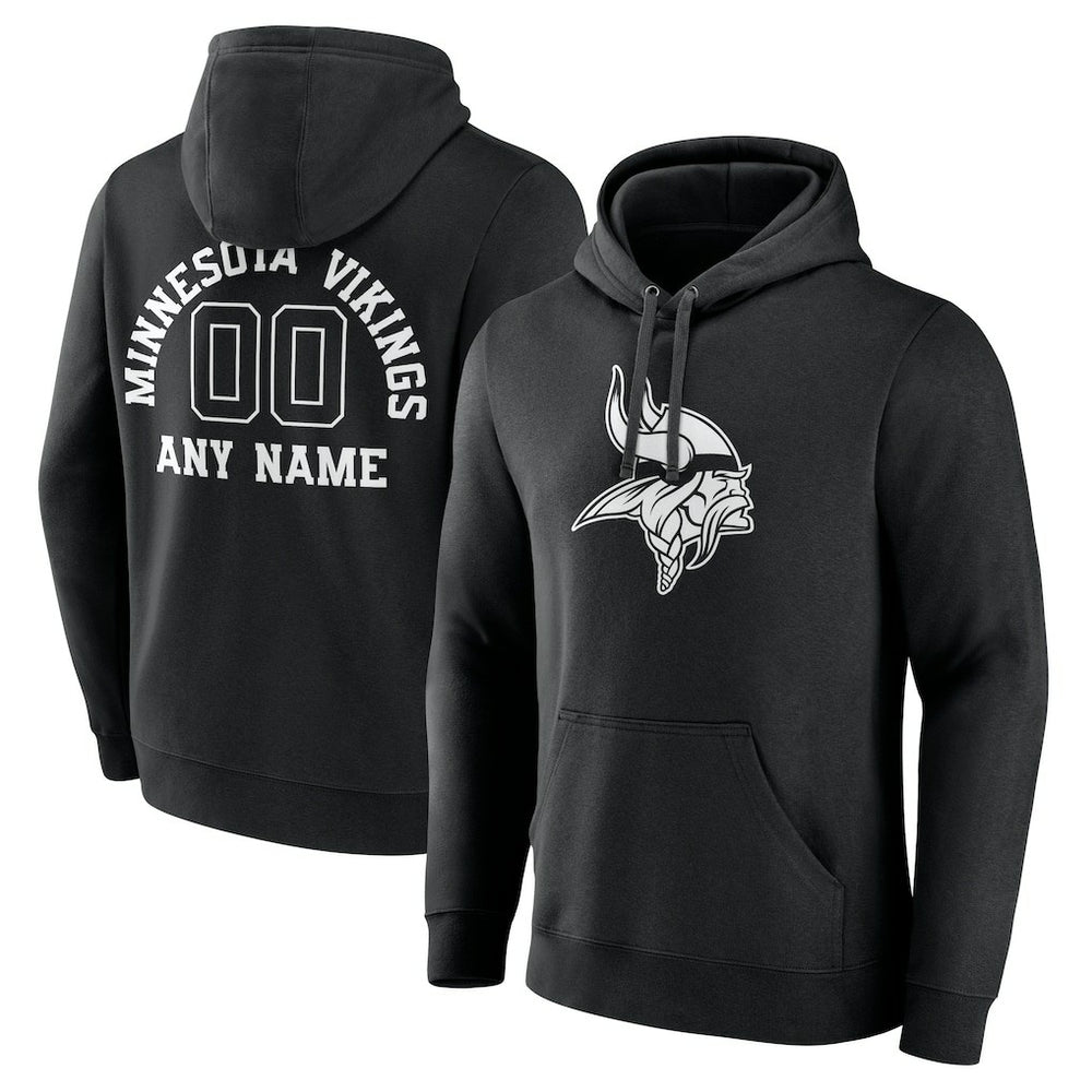 Minnesota Vikings Personalized Name & Number Pullover Hoodie | NFL On sale