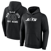 New York Jets Personalized Name & Number Pullover Hoodie | NFL Discount