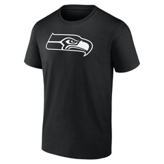 Seattle Seahawks Personalized Name & Number Monochrome T-Shirt | NFL New