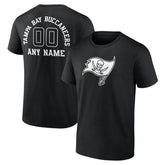 Tampa Bay Buccaneers Personalized Name & Number Monochrome T-Shirt | NFL Discount