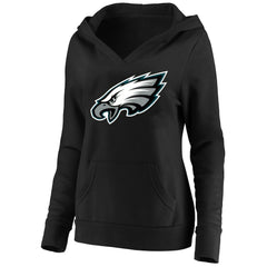 Philadelphia Eagles Women's Plus Size V-Neck Pullover Hoodie | NFL US