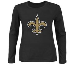 New Orleans Saints Women's Plus Size Long Sleeve T-Shirt | NFL Sale