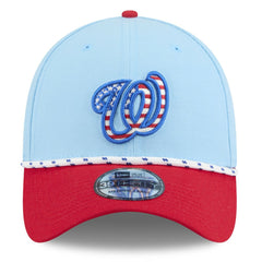 Washington Nationals New Era 2025 Fourth of July 39THIRTY Flex Hat - MLB Hats