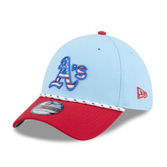 Athletics New Era 2025 Fourth of July 39THIRTY Flex Hat - MLB Hats