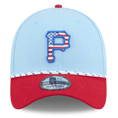 Pittsburgh Pirates New Era 2025 Fourth of July 39THIRTY Flex Hat - MLB Hats