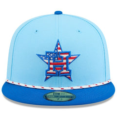 Houston Astros New Era 2025 Fourth of July 59FIFTY Fitted Hat - MLB Hats