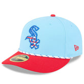 Chicago White Sox New Era 2025 Fourth of July Low Profile 59FIFTY Fitted Hat - MLB Hats