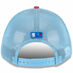 San Francisco Giants New Era 2025 Fourth of July 9FORTY A-Frame M-Crown Adjustable Trucker Hat - MLB Hats