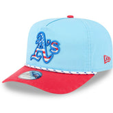 Athletics New Era 2025 Fourth of July Golfer Snapback Hat - MLB Hats