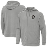 Las Vegas Raiders Antigua Effortless Full-Zip Hoodie Jacket | NFL Outlet