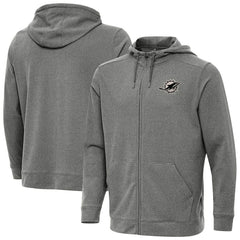 Miami Dolphins Antigua Effortless Full-Zip Hoodie Jacket | NFL Hot