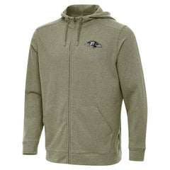 Baltimore Ravens Antigua Effortless Full-Zip Hoodie Jacket | NFL US