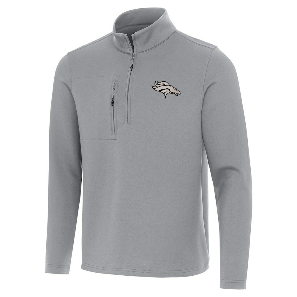 Denver Broncos Antigua Insider Quarter-Zip Jacket | NFL Discount