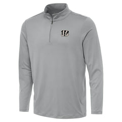 Cincinnati Bengals Antigua Reprocess Quarter-Zip Top | NFL Outlet