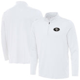 San Francisco 49ers Antigua Reprocess Quarter-Zip Top | NFL Hot