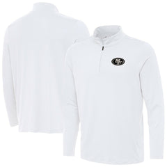 San Francisco 49ers Antigua Reprocess Quarter-Zip Top | NFL Hot