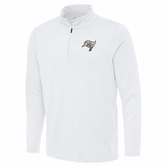 Tampa Bay Buccaneers Antigua Reprocess Quarter-Zip Top | NFL US