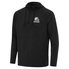 Cleveland Browns Antigua Spikes Raglan Quarter-Zip Hoodie | NFL US